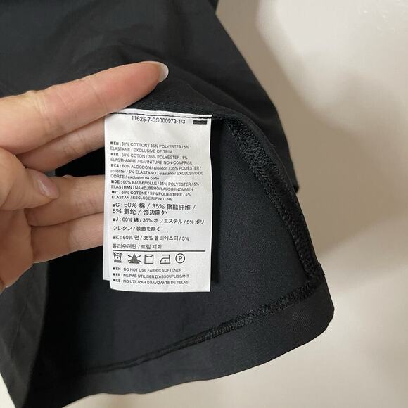 ARC'TERYX relaxed fit black short sleeve womens polo size medium - Picture 4 of 5